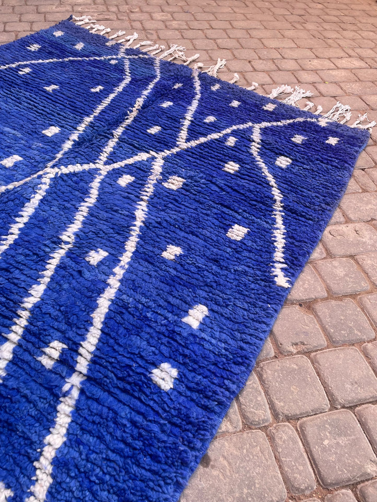 Tapis berbère " Majorelle " • 2m58x1m56