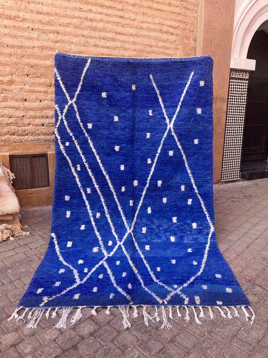 Tapis berbère " Majorelle " • 2m58x1m56