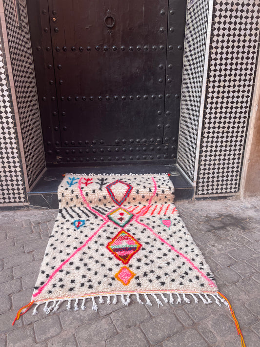 Tapis berbère "Manoushka" • 1m56x1m30